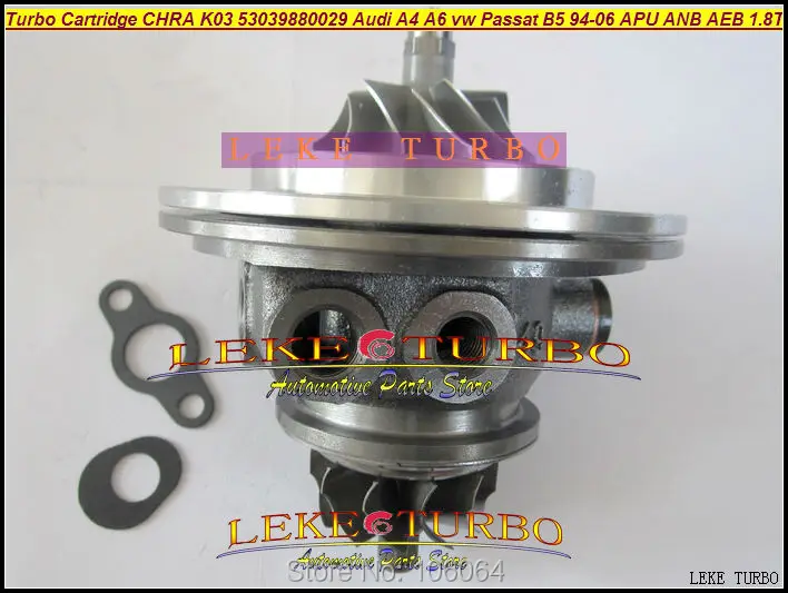 Турбо картридж CHRA Core K03 029 53039700029 53039880029 058145703N для AUDI A4 A6 VW Passat B5 1.8L 94-Бос APU ANB АЕБ 1,8 T