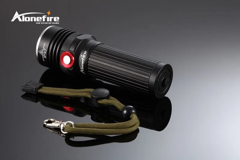 AloneFire Гладиатор серии BK105 CREE XM-L2 светодиодный 3 режима Бесступенчатая Регулируемая светодиодный фонарик для 1x18650/3xaaa