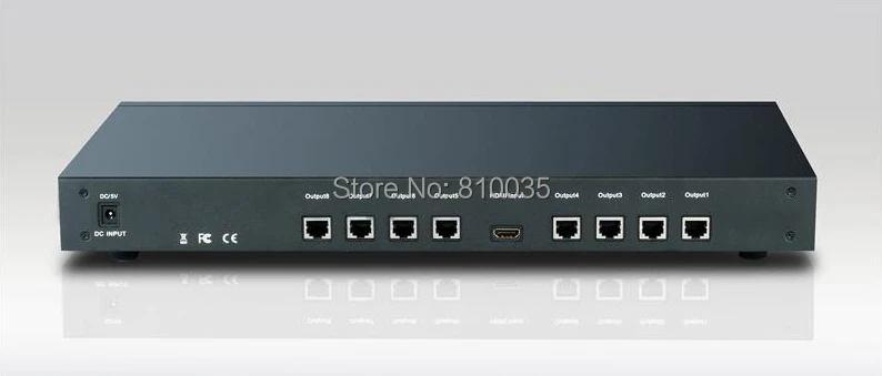 8-канальный видеорегистратор HDMI 1X8 сплиттер over single cat6/6e кабель до 60 м с 8-ю разъемами HDMI ресиверами в комплекте