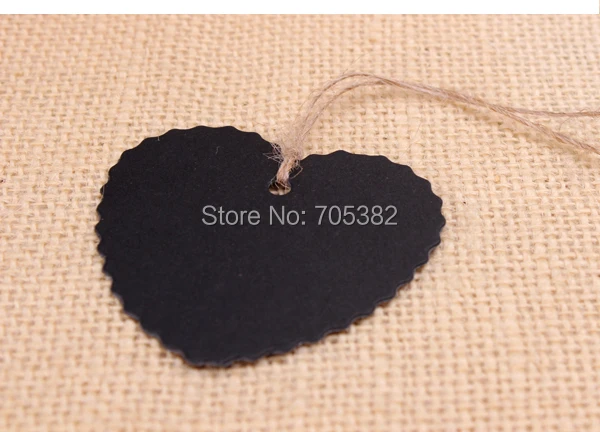 5,7*5,5 см(со шнуром) черный цветок ценник Пустой Крафт тег закладки бумаги швейные теги(aa-619