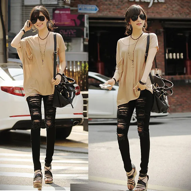 ripped jeggings for girls