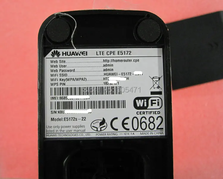 HUAWEI E5172 4G разблокированный wi-fi-роутер 4G CAT4 150 Мбит/с E5172As-22 LTE CPE беспроводной шлюз
