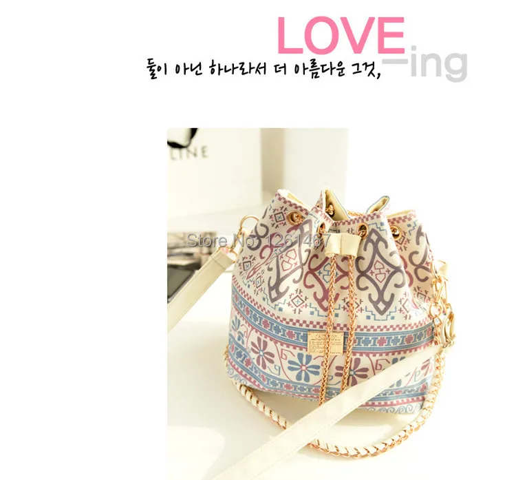 National style Fresh female bag with drawstring Casual women's shoulder bag Free shipping (6).jpg