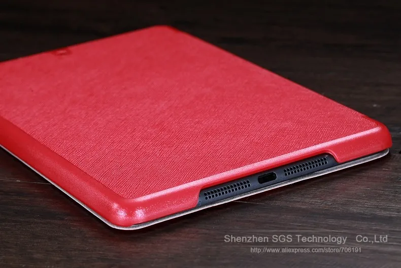 KISSCASE три раза Стенд кожаный флип чехол для IPad Mini 1 2 3 защитный чехол Аксессуары для планшетов полный защитный чехол с петлей