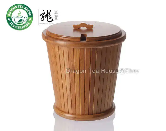 Китайский Gongfu Чай отходов воды бамбуковый контейнер ведро