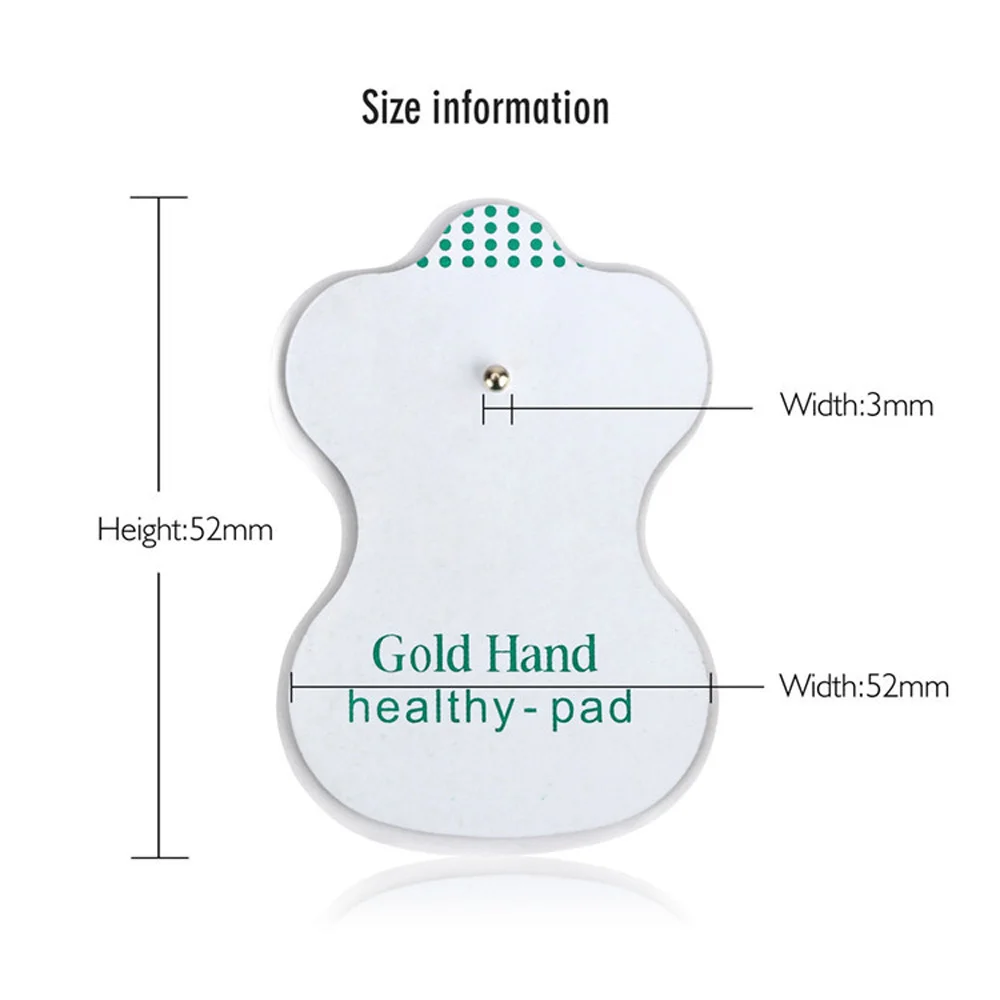 Health Care Electrode Pads for Tens Acupuncture Therapy Pad for JR309 Slimming Electric Body Machine Massager Adhensive Gel Pad