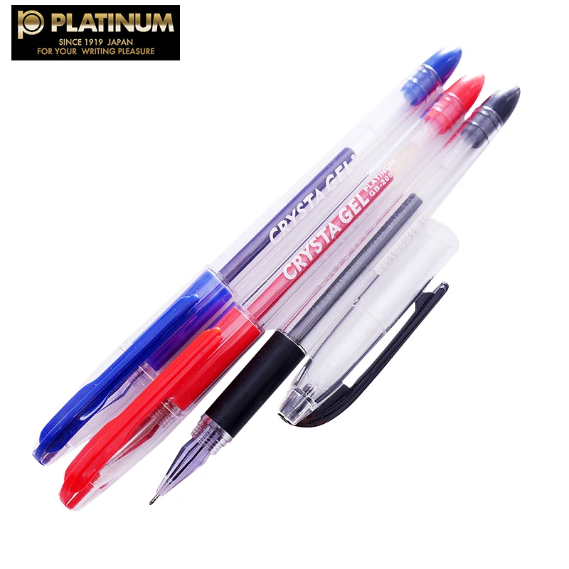 

Platinum 10 pens GB-200 diamond tip needle gel pen Japan hotsale student