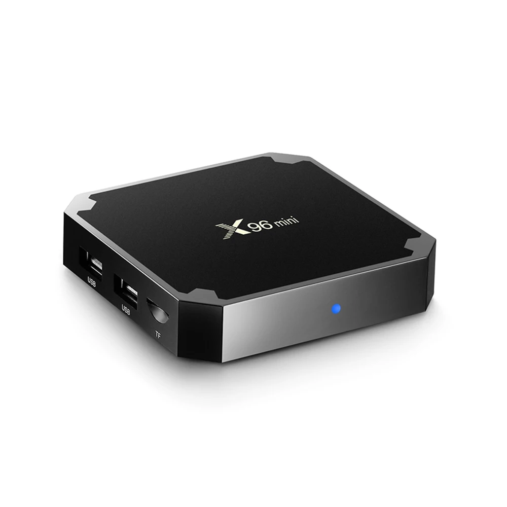 X96mini ТВ-бокс Android 7,1 четырехъядерный смарт-ТВ-бокс Amlogic S905W 2 Гб 16 Гб WiFi 4K 1 ГБ 8 ГБ WiFi медиаплеер X96 мини-приставка