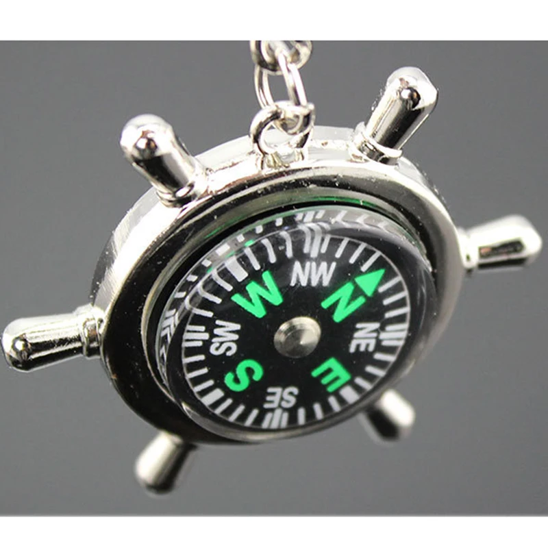 HOMOD 2019 новая модель руля мини компас брелок для ключей активного отдыха походов