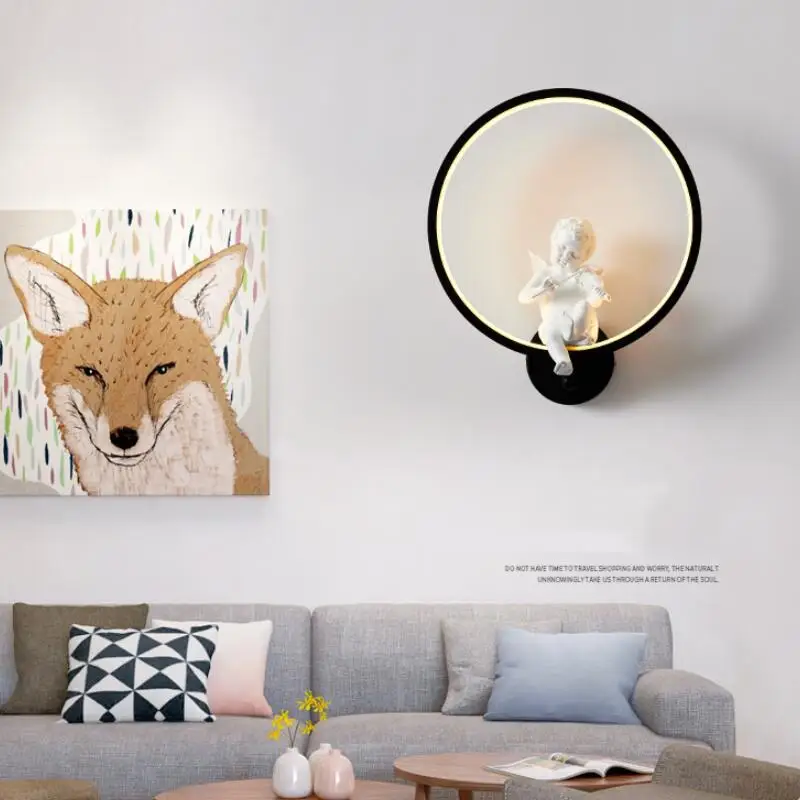 Трехцветная светодиодная лампа для спальни 19 Вт|lighting stairs|stair lightled wall light lamp |