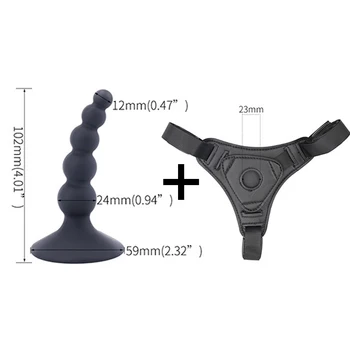 Silicone Small Dildo Suction Cup Strap On Dildo For Men Women Gay Strapon Anal Beads Butt Plug Panties Strapon For Lesbian 3
