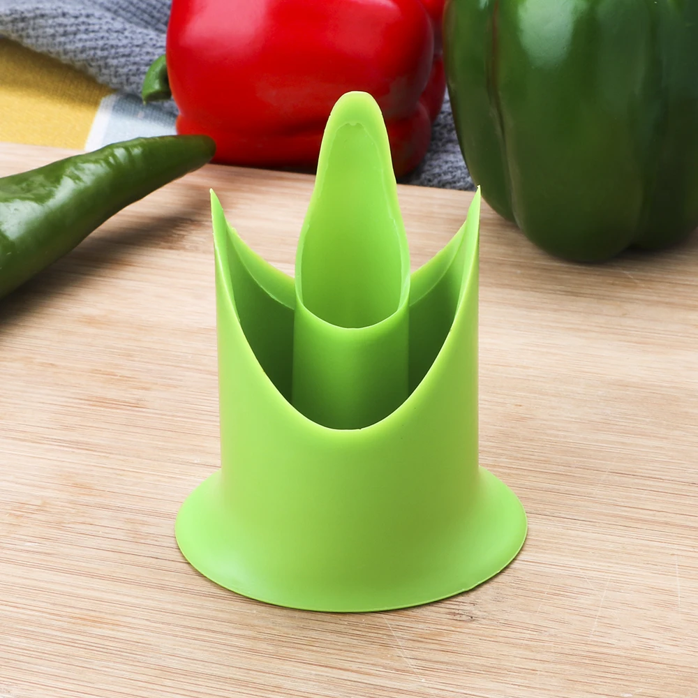 HILFIE пособия по кулинарии инструменты колокол перец чили нож для перца Seed Remover Corer Slicer Jalapeno Corer 2 шт./компл. фрукты Овощечистка