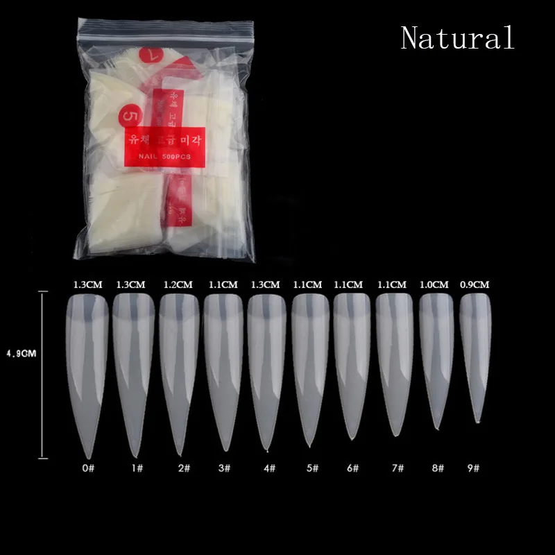 500 шт Новые поступления 3 вида накладных ногтей быстро удлиннение ногтей инструменты для обслуживания быстро N разборная Форма Советы