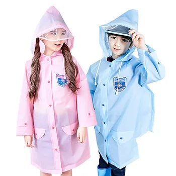 

Children Raincoat Poncho Women Waterproof Child Kids Rain Cover Waterproof Coat Cartable Garcon Primaire Kids Raincoat 50KO119