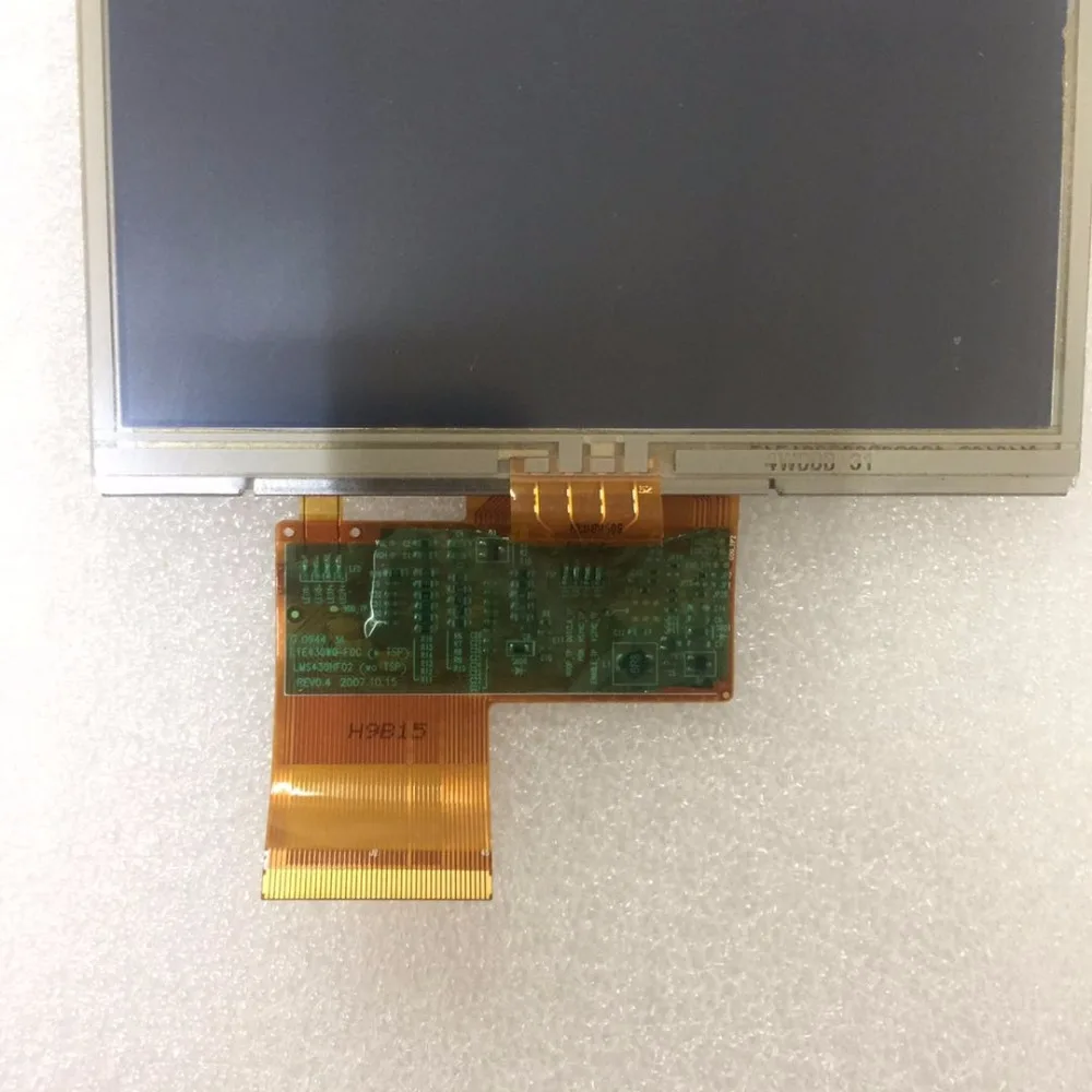 4,3 дюймов 45PIN на тонкопленочных транзисторах на тонкоплёночных транзисторах ЖК-дисплей Экран LMS430HF02 LMS430HFWQ-FOC LMS430HFWQ-F0C WQVGA 480*272(RGB) с сенсорным экраном Панель