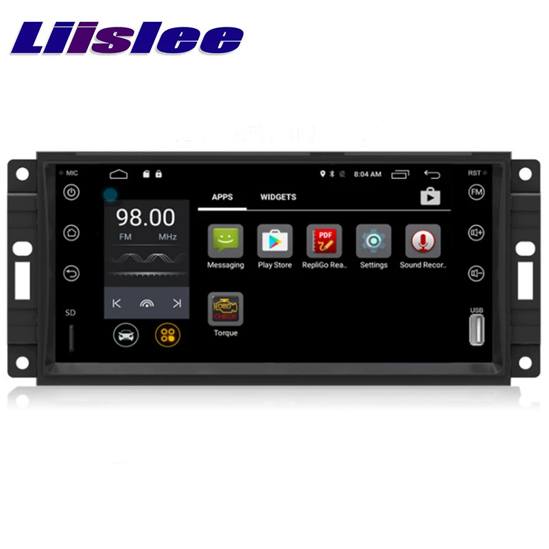 LiisLee автомобильный мультимидийный навигатор HiFi аудио Радио стерео для Jeep Compass MK49 2010~ стиль навигация NAVI