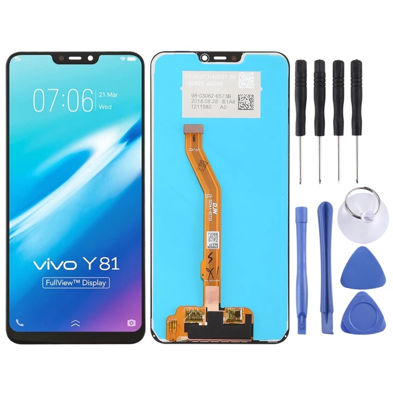 Высококачественный ЖК экран и дигитайзер Сменное стекло в сборе для Vivo Y83 / Y81 Y81s с