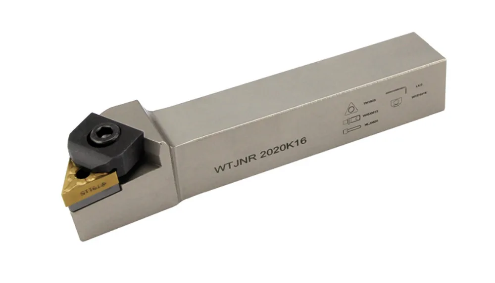 NiceCutt WTJNR/L2020K16 держатель внешнего токарного инструмента Nicecutt для TNMG1604* держатель инструмента для токарного станка