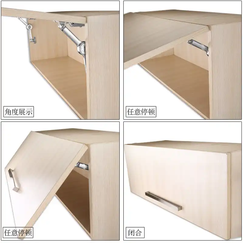 1pcs Soft Close Cabinet Hinges Adjustable Hydraulic Gas Spring