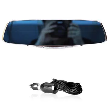 single lens ADDKEY Full HD 1080P Автомобильный видеорегистратор Камера регистратор 4,3 дюймов зеркало заднего вида цифровой видеорегистратор двойной объектив регистратор видеокамера - Название цвета: single lens