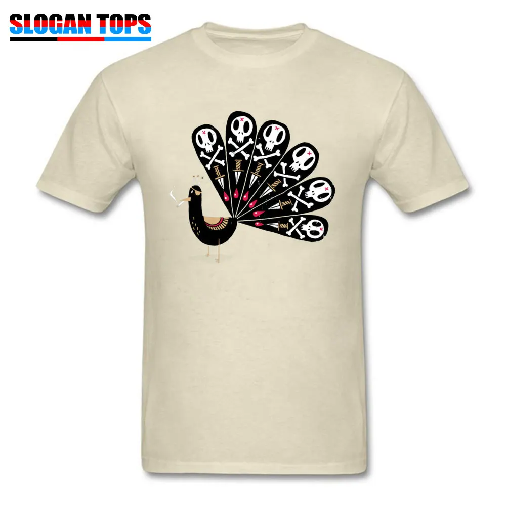  Mens Tshirts Dark Peacock 26052 Normal Tops Shirt All Cotton O Neck Short Sleeve Slim Fit T Shirt Father Day Top Quality Dark Peacock 26052 beige