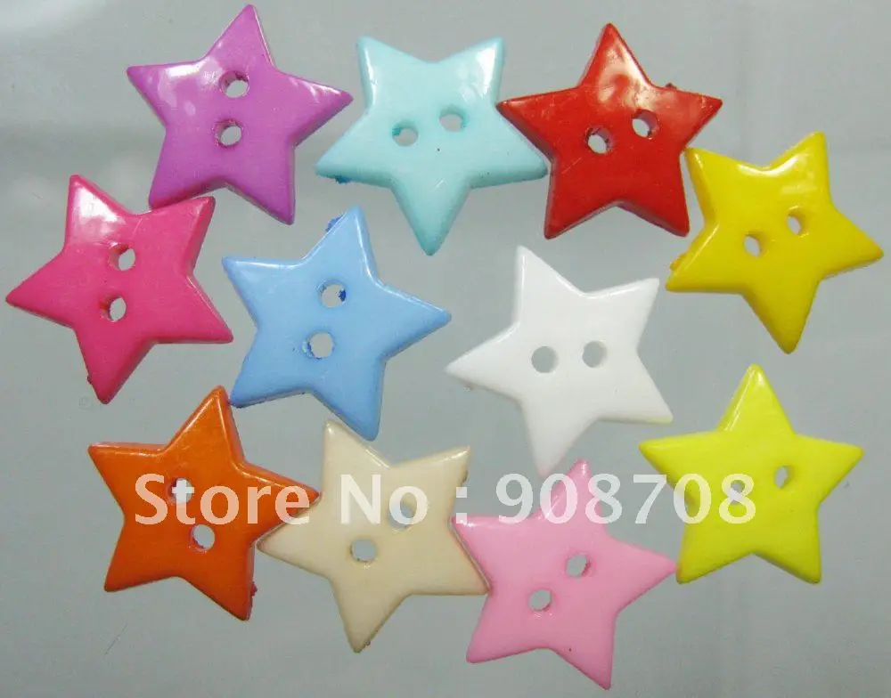 

H004 charm plastic garment buttons 100pcs colorful big buttons 19mm kids buttons