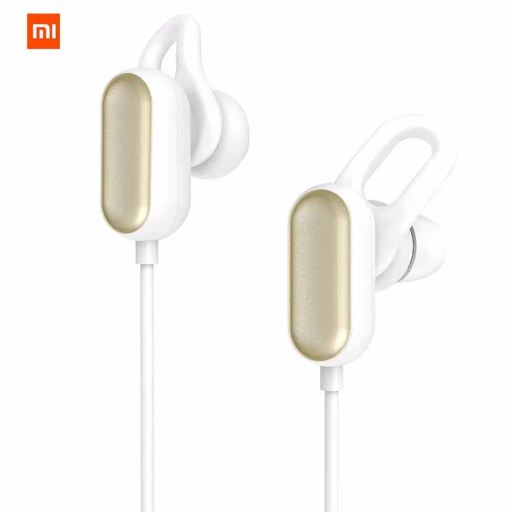 White Xiaomi Ydlyej03lm Bluetooth 4,1 Ipx4 Водонепроницаемый сопротивление разрыву Cvc Шум снижение вставляющиеся в уши наушники - Цвет: White