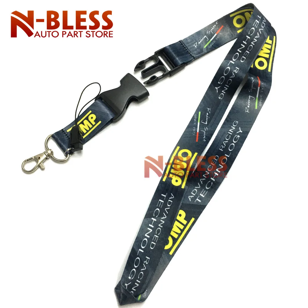 

For Honda omp Power Painting Cellphone Lanyard JDM Racing lanyard Key/Phone w/ iLL Fresh As Fck Domo Shocker etc keychain