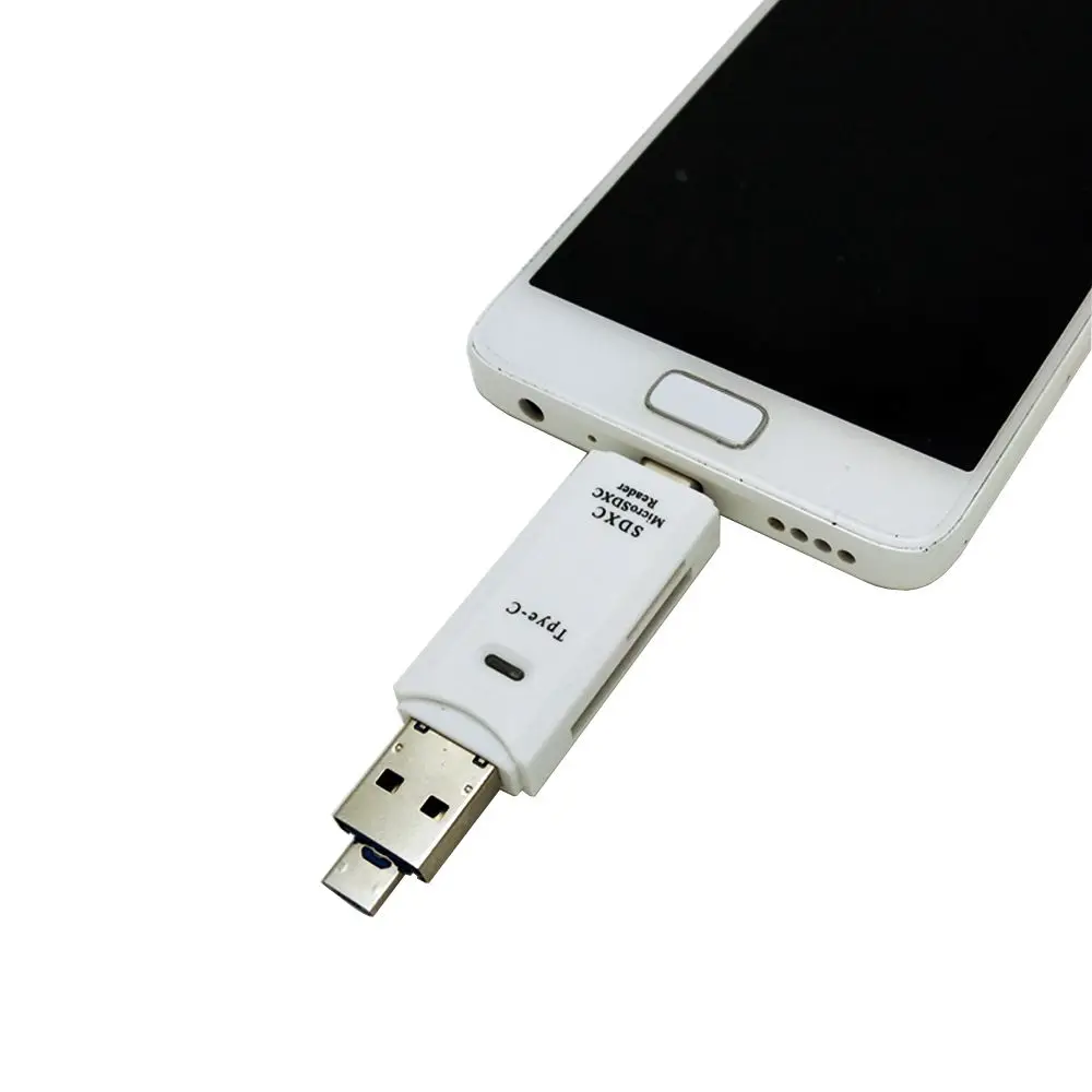 Hot-USB2.0 Многофункциональный кард-ридер 2,0 мульти-в-одном SD TF кард-ридер TYPE-C мульти-в-одном кард-ридер