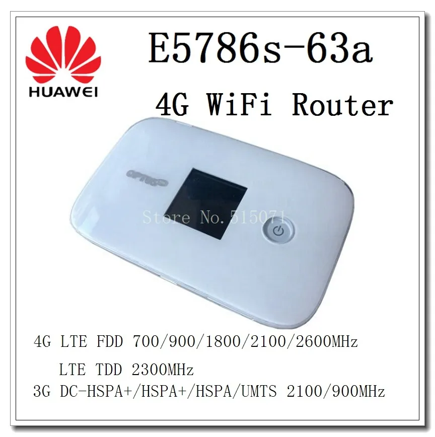 Huawei разблокированный используемый E5786 e5786-63a e5786s-63 4g lte MiFi маршрутизатор Cat6 4g lte ключ 4g wifi маршрутизатор pk e5776 e5180 e5186