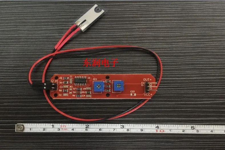 

PVDF Piezoelectric Thin Film Kit Charge Amplifier Module Charge Amplifier
