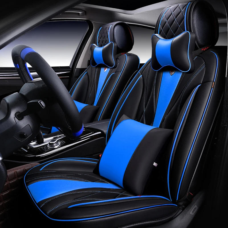 6D спортивный чехол для сиденья автомобиля Универсальная подушка для Volkswagen Beetle CC Eos Golf Jetta Passat Tiguan Touareg sharan