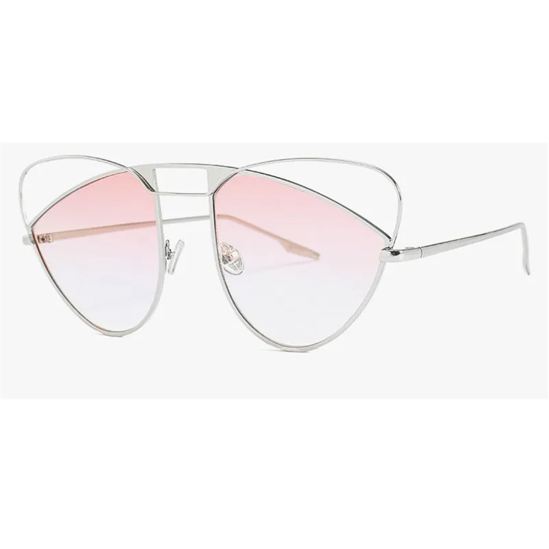 Солнцезащитные очки Cat женские модные дизайнерские темные очки женские брендовые солнцезащитные очки Cat для женщин солнцезащитные очки с красными линзами FML - Цвет линз: pink
