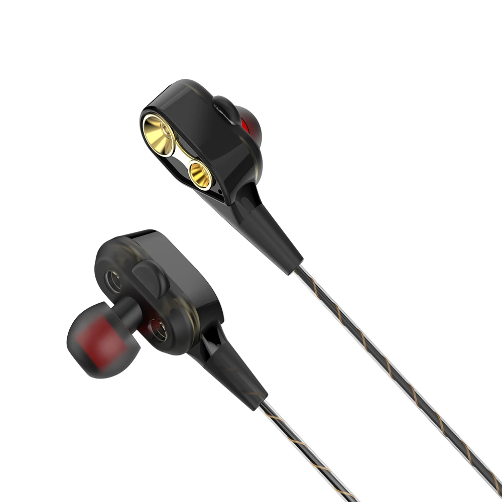 Headphones, In Ear Earphones Earbuds Headphones Headset with Dual Drivers, High-fidelity Audio and Deep Bass with Mic Tablet (21)