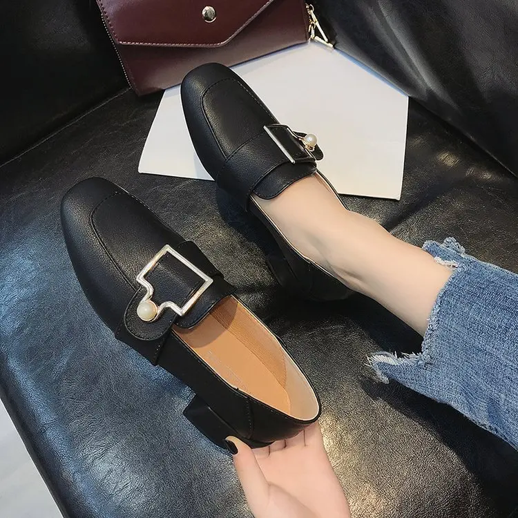 Модный корейский стиль одинарная обувь British Wind одной ногой кеды удобная обувь на толстой подошве