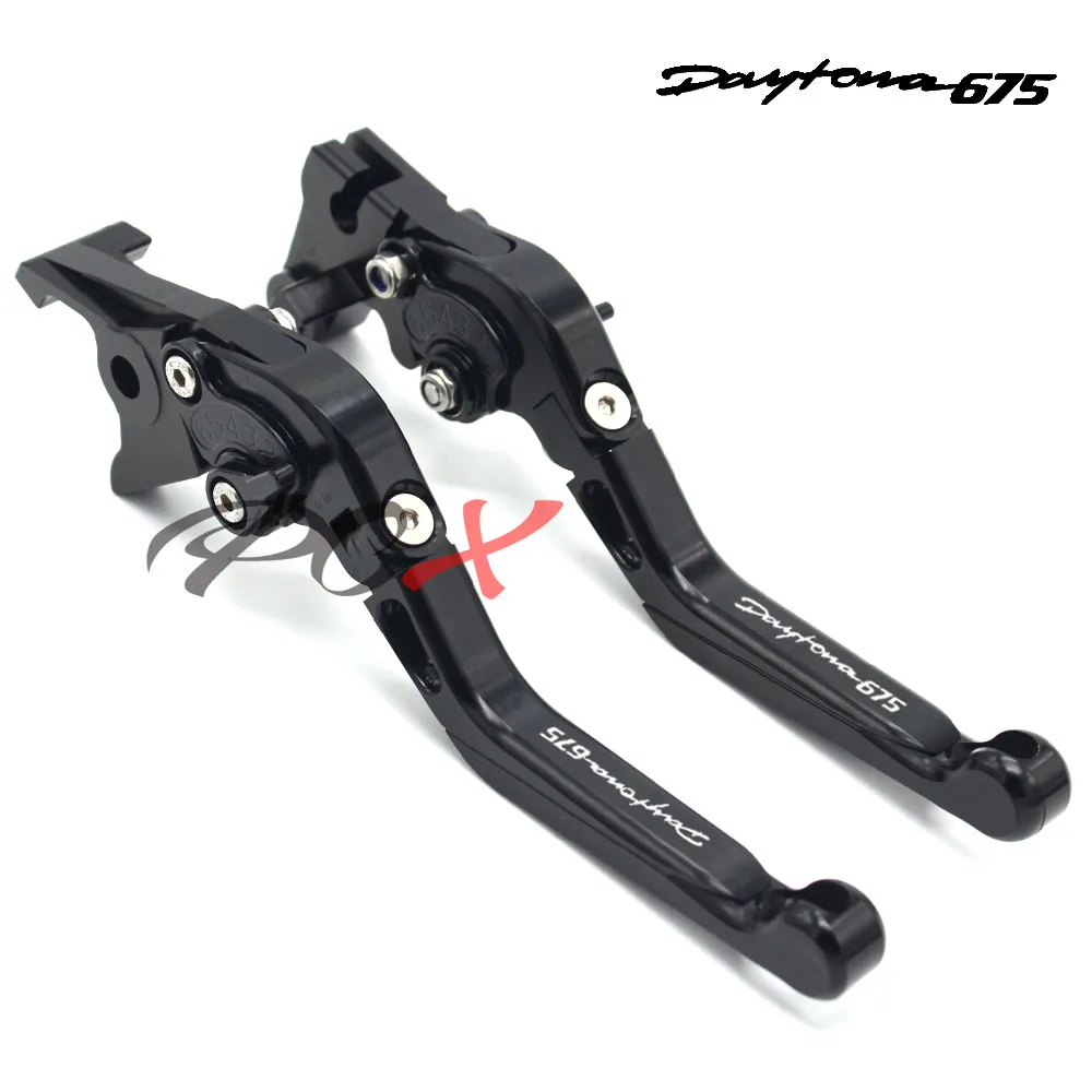 CNC Регулируемая мотоциклов сцепные рычаги для Triumph DAYTONA 675 2006 2007 2008 2009 2010 2011 2012 2013