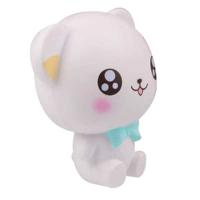 Kawaii Симпатичные мягкими анти-стресс kawaii Лук Медведь Форма Squishies супер мягкий замедлить рост мягкие игрушки подарки для детей