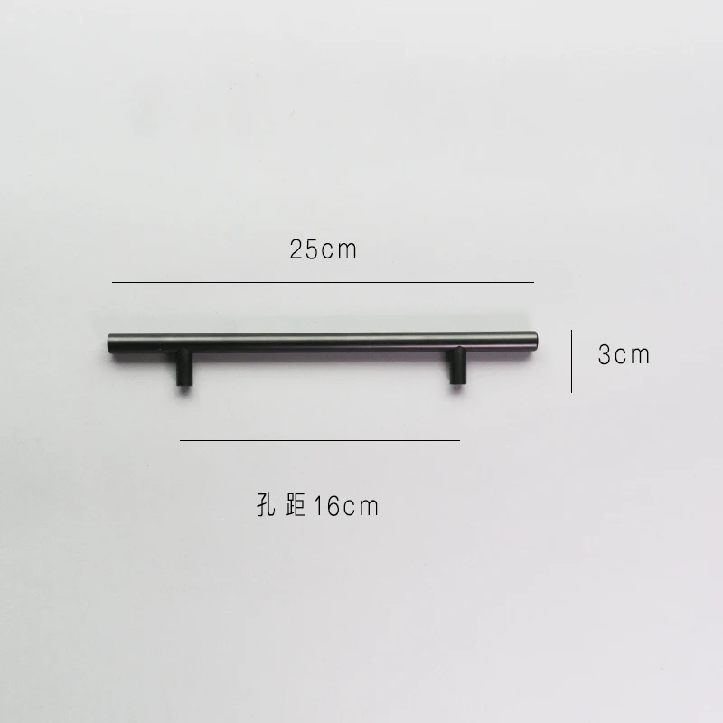 Black CC160MM Скандинавские современные минималистичные Золотые Бронзовые для выдвижных шкафчиков ручка для двери шкафа черная ручка для выдвижных ящиков кухонного шкафа Ручка для шкафа - Цвет: Black CC160MM