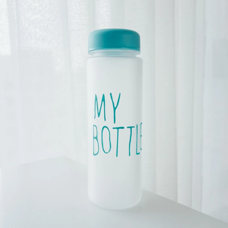 My bottle пластиковые бутылки для воды объемом 500 мл, прозрачные или матовые термостойкие герметичные цветные дорожные бутылки на заказ