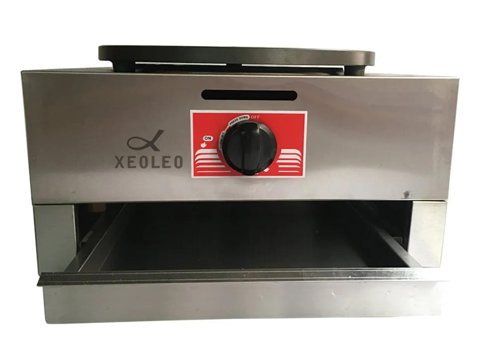XEOLEO одна пластина газовая блинница чайник газовая блинница Блинный чайник одиночный газ из нержавеющей стали архитектура
