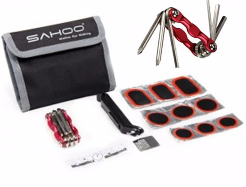 New Portable Wallet Cycling Bike Bicycle Tyre Repair Kit Tool Wallet Bag 3 color