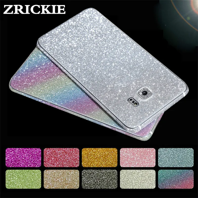 

For Samsung Galaxy S8 Case Glitter Full Body Decal Sticker for Samsung Galaxy S8 Plus S7 S6 Edge Bling Diamond Sparkle Wrap Skin