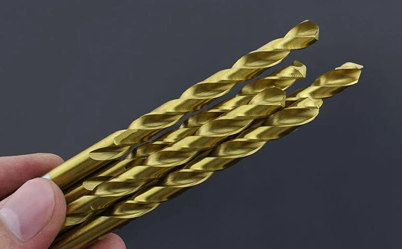 19 шт. комплект HSS бурения рукав кобальта diamond titaniumcoating быстрорежущей стали сверла Кобальт Дерево инструмент бурения 1.0-10 мм