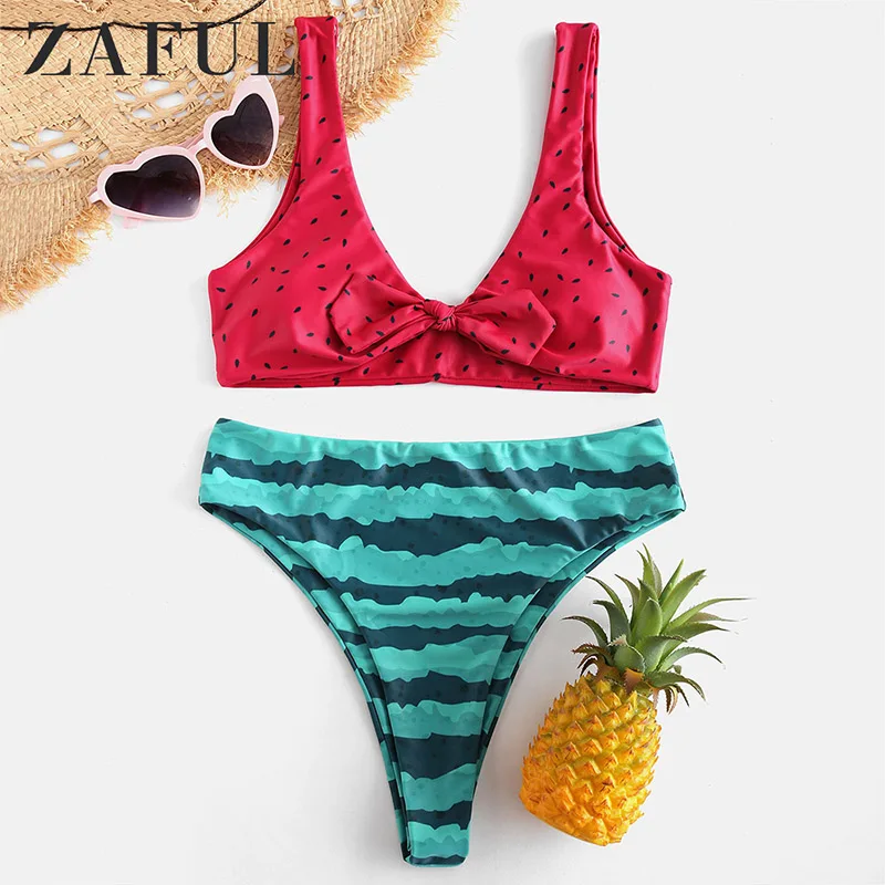 watermelon bathing suit womens