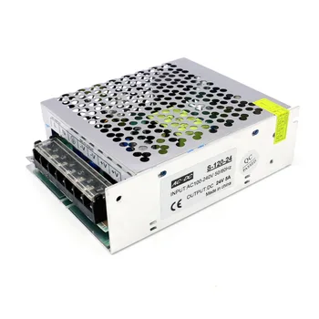 

Honeycomb Mesh Power Supply Ac to Dc 24V 5A 120W Driver for Led Strip