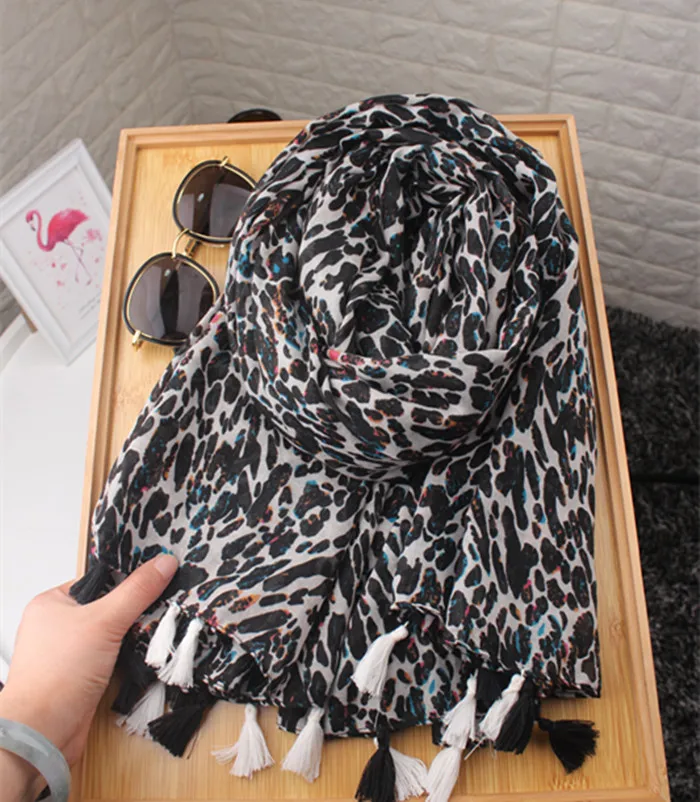 KYQIAO bufandas invierno mujer Женская офисная одежда Женская Роскошная брендовая длинная леопардовая хиджаб шарф invierno mujer