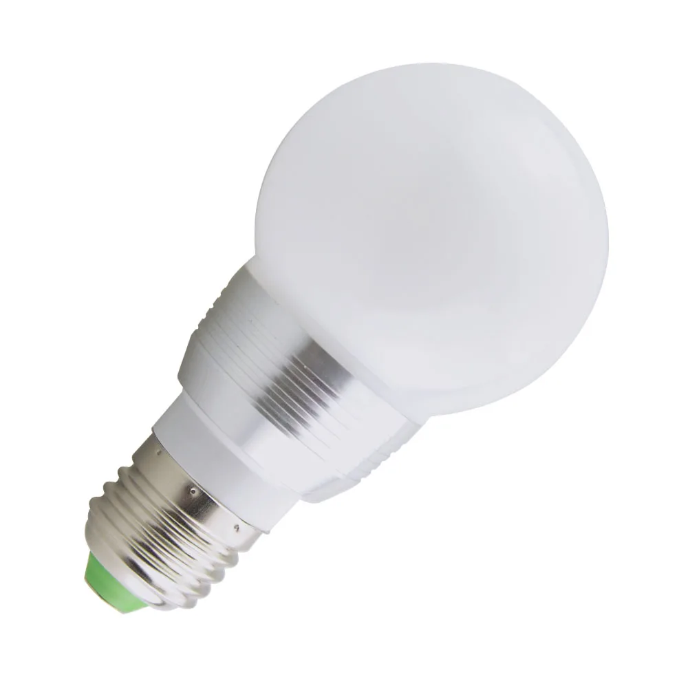 E27/E14 RGB светодиодный светильник 5 Вт 7 Вт 110 В 220 В светодиодный RGB лампа ИК-пульт дистанционного управления 16 цветов Изменение праздничного декора светодиодный светильник