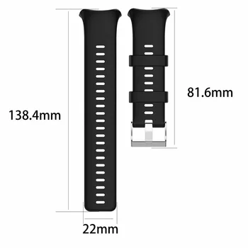 

Silicone Wrist Band Strap Smart Bracelet Wristband Belt Replacement for POLAR Vantage M DU55