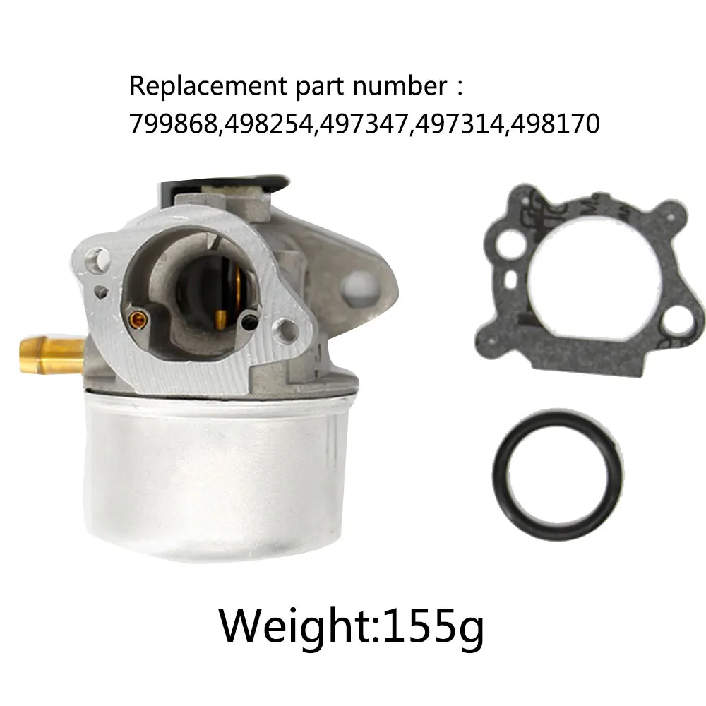 1 шт. Карбюратор ДЛЯ Briggs& Stratton 799868 498254 498170 497586 497347 497314 карбюратор