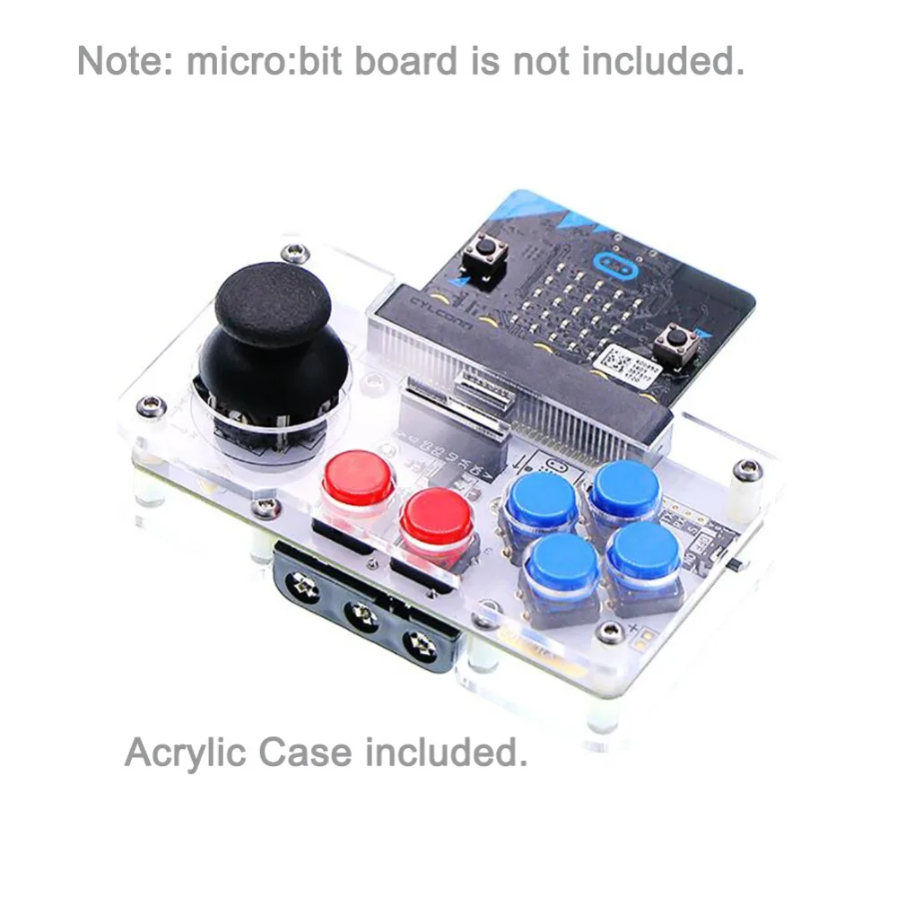 Prorroga para o Programa de Python Jogo de Tabuleiro Interruptor de Alimentação Conector de Alimentação Bit para a Bbc Joystick: Microbit Micro: Pouco Que Embutida & Externa - Image 2